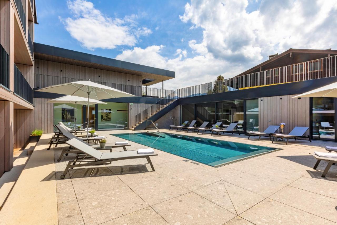 Emma Deluxe Aparthotel Ganzjaehrig Beheizter Aussenpool Piesendorf Exteriér fotografie
