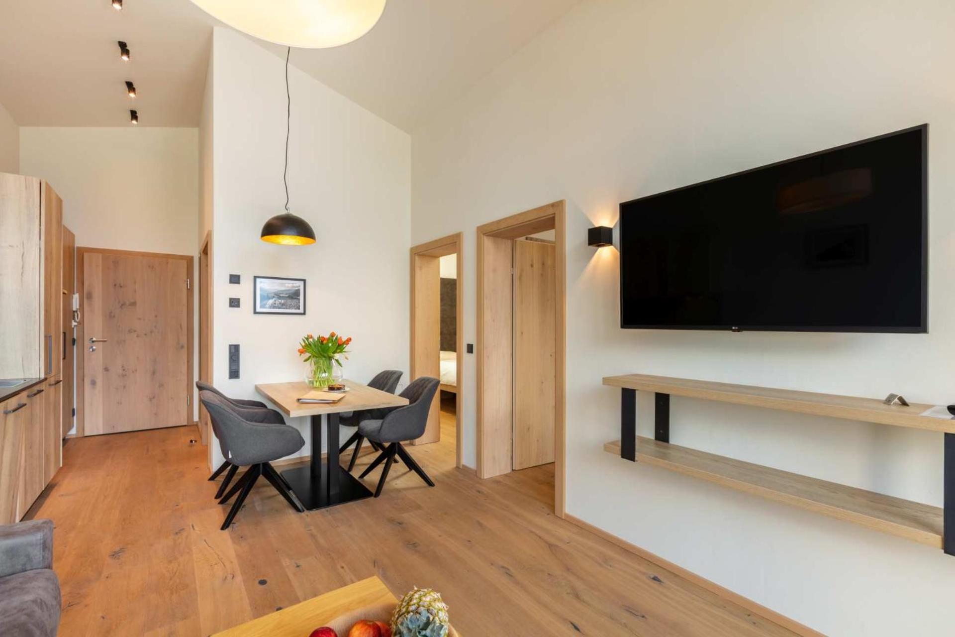 Emma Deluxe Aparthotel Ganzjaehrig Beheizter Aussenpool Piesendorf Pokoj fotografie